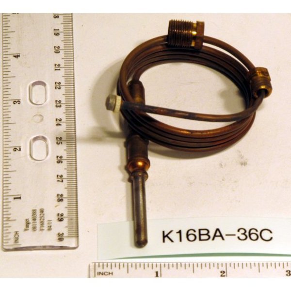 Baso K16Ba-36H Thermocouple 36" K16BA-36H